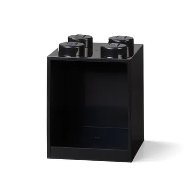 Produktbild von LEGO Regal Brick 4 Shelf 41141733 (schwarz)