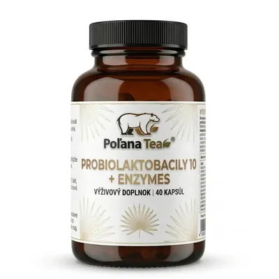 Image de Poľanatea ProBioLactobacilles 10 + Enzymes 40 gélules