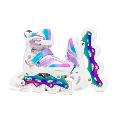 Produktbild von Inlineskates Inliner Raven Drill White/Neo Chrome 30-33