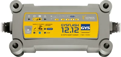 Immagine prodotto di GYS FLASH 12.12 029392 Caricatore automatico 12 V 12 A (029392)