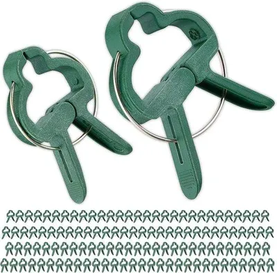 Produktbild von Famanu Pflanzenclips für das Training - Clips für kontrolliertes Wachstum und bessere Erträge