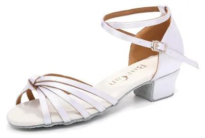 Produktbild von BURTAN „HAVANA“ SALSA BACHATA KIZOMBA LATINO TANZSCHUHE - WEISS 3,5 cm BURTAN „HAVANA“ SALSA BACHATA KIZOMBA LATINO TANZSCHUHE - WEISS 3,5 cm GRÖSSE 36