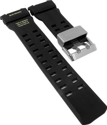 Produktbild von Casio G-Shock Uhrenarmband 10664306 Resin schwarz GWG-B1000-1A