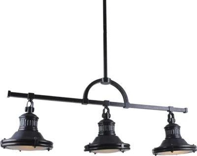 Produktbild von Casa Padrino Industrial Design Hängeleuchte Schwarz 79 cm - Industrie Metall Lampe - Industrieleuchte - Industrial Design Leuchten