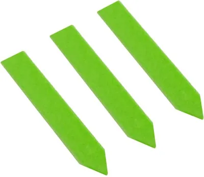 Image de Étiquettes à planter CombiCraft 18 x 100 mm en vert – 100 pièces