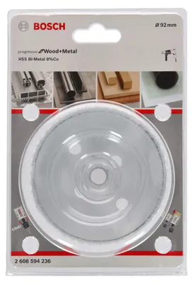 Produktbild von Bosch Professional Lochsäge Progressor for Wood & Metal (Holz und Metall, Ø 92 m