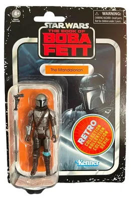 Produktbild von Star Wars Retro Collection The Mandalorian, 4 Jahr(e), Braun, Grau