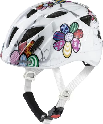 Produktbild von ALPINA Kinder-Helm Ximo Flash white flower