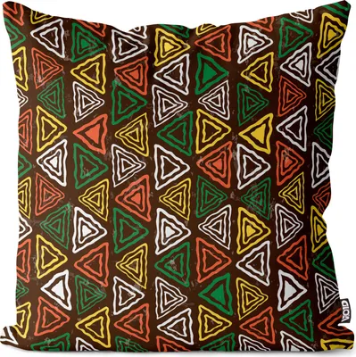 Produktbild von VOID Afrika Tribal Muster Ethno Kissenbezug Kissenhülle sofa couch wohnzimmer dekoration wasserfest Outdoor Garten Kissen bezug deko
