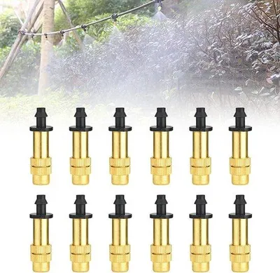 Produktbild von Famanu Hochdruck-Gartenbrause aus 100% Metall - mit verstellbarem Sprühkopf