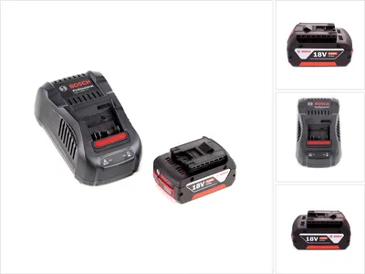 Produktbild von Bosch Starter-Set 18 V mit GBA 4,0 Ah Li-Ion Akku + GAL 1880 Ladegerät