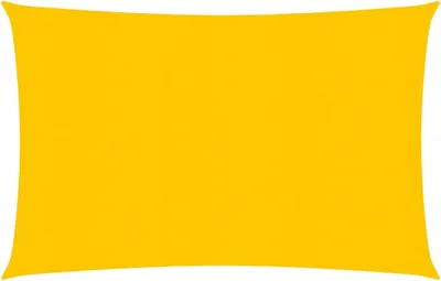 Image de Voile d'ombrage 160 g/m² jaune 3x4 m HDPE