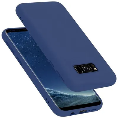 Image de Cadorabo Housse pour Samsung Galaxy S8 Housse en bleu Housse pour portable Case Cover TPU Etui