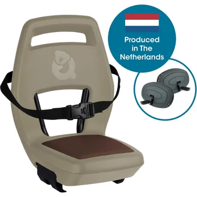 Image de Qibbel Jr 6+ Siège Enfant Pour Vélo Marron Garçon Marron One Size