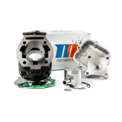 Zdjęcie produktu dla Motoforce Racing Odlewany Zestaw Cylindrów 70Cc Do Derbi Euro 3/4 D50B O Średnicy 47Mm.