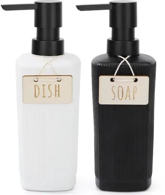Produktbild von Gläserne Küchen- und Badezahnpulverpumpen-Set