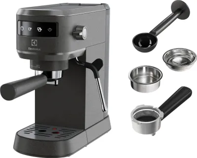 Obrázek produktu pro Electrolux Pákové espresso Explore 6 E6EC1-6BST Černá perleťová