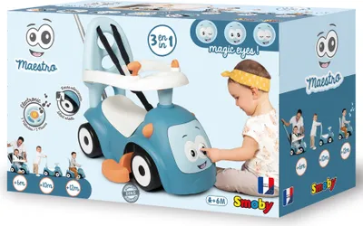 Obrázok produktu pre Smoby 720304, 0,5 rok / roky, 4 koleso/kolesá, Modrá, Viacfarebný
