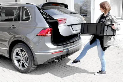 Produktbild von Original Kufatec Komplett Set sensorgesteuerte Heckklappe für VW Tiguan II AD1
