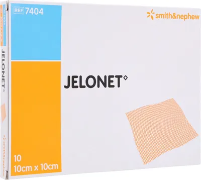 Produktbild von Jelonet Paraffingaze steril 10x10 cm 10 St