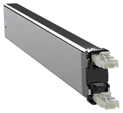 Produktbild von PATCHBOX C36STPXC6AX1GY, 0,8 m, Cat6a, U/FTP (STP), RJ-45, RJ-45, Grau