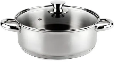 Produktbild von PolkaHome® Edelstahl-Induktionstopf - 18 cm Durchmesser