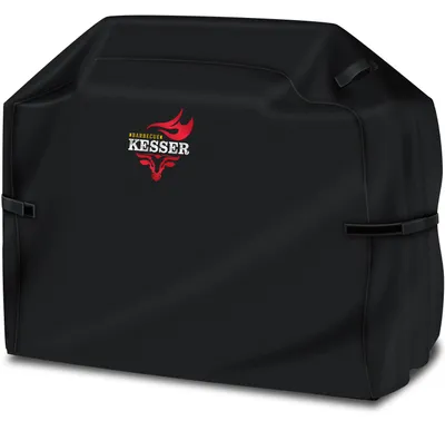 Produktbild von KESSER® Premium BBQ Grillabdeckung Gasgrill Grillhaube Abdeckung Wetterfest - für Weber, Brinkmann, Char Broil Grill Abdeckhaube Schutzhülle | 600D Oxford- Gewebe Reißfest