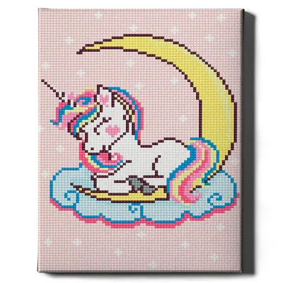 Produktbild von 5D Diamant Painting DIY Malerei Stickerei Vollbedeckung Holzrahme Oh Art