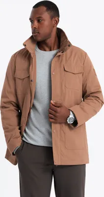 Produktbild von Ombre Clothing Übergangsjacke für Männer Ive kamel XL