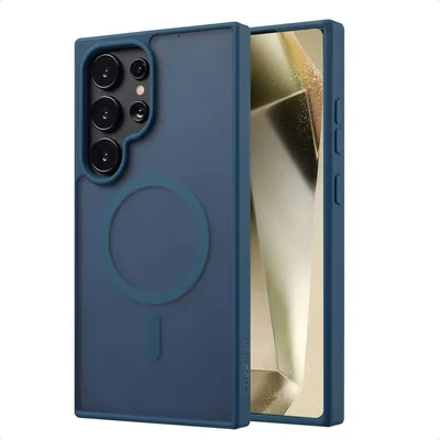 Productafbeelding van imoshion Color Guard Backcover met MagSafe voor de Samsung Galaxy S24 Ultra - Donkerblauw
