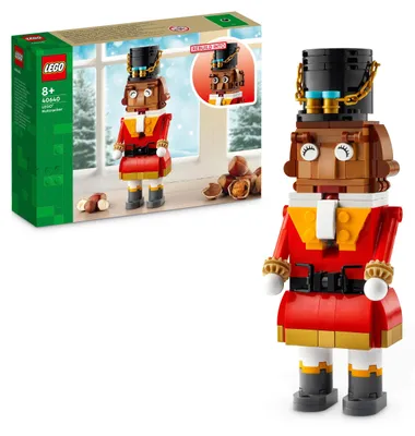Produktbild von LEGO Nussknacker, Nussknacker-Figur, weihnachtliches Bauset für Jungen und Mädchen,  Weihnachtsgeschenk für Kinder, Weihnachtsdeko, Spielzeug zum Sammeln, lässt Kinder fantasievoll spielen 40640