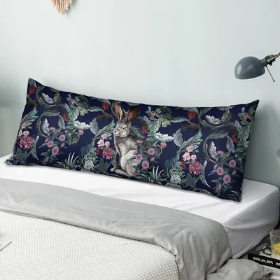 Bolster-Kissenbezug 137x51 cm mit Reißverschluss, weich