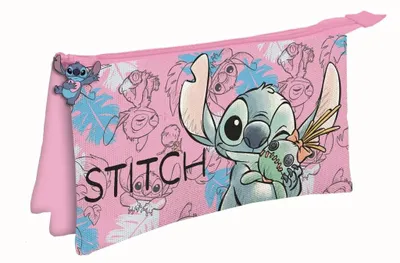 Produktbild von Disney Lilo und Stitch Federmäppchen mit 3 Fächern