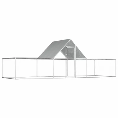 Zdjęcie produktu dla Woliera Dla Kur, 6 X 2 X 2 M, Galwanizowana Stal Lumarko!