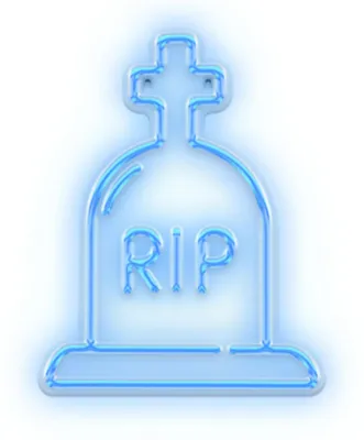 Zdjęcie produktu dla Neon Forever Light RIP niebieski FPNE16