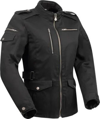 Produktbild von Segura Leyton Damen Motorrad Textiljacke, schwarz, 42