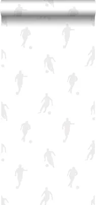 Obrázek produktu pro ESTAhome tapeta fotbalista stříbrná - 128802 - 53 cm x 10,05 m