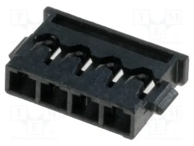 Zdjęcie produktu dla 5 sztuk, złącze żeńskie 1,2 mm, płytka stykowa, 4 piny, do przewodów 78172-0004, Signteck