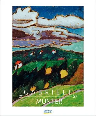 Obrázok produktu pre Korsch Wandkalender Gabriele Münter 2027, Großformat, Hochformat, Passepartout-Design