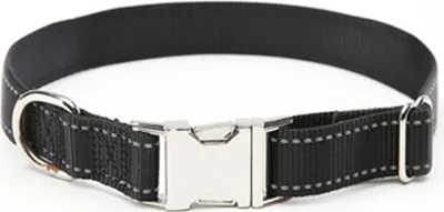 Produktbild von Hunde-Halsband Hundehalsband Nylon, Verstellbares Reflektierendes, Hundehalsband mit Sicherheitsschnalle für Hund