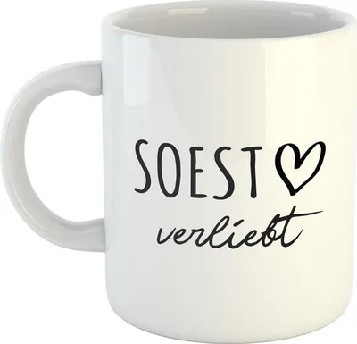 Produktbild von Huuraa Kaffeetasse Soest Geschenk Tasse Weiß 330ml Soest Präsent