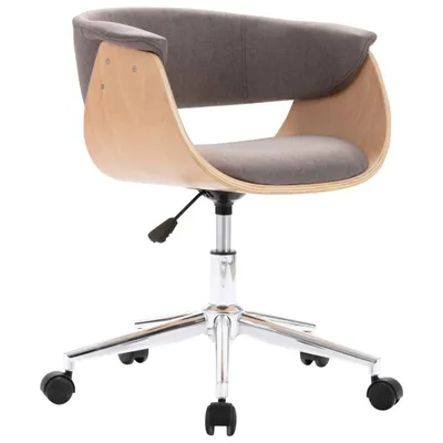 A studio shot of a modern office chair.