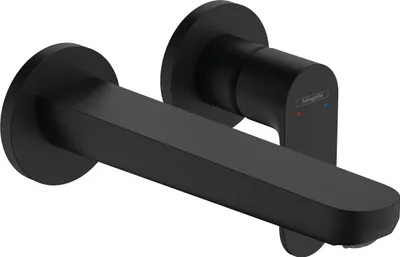 Immagine prodotto di hansgrohe Rebris S Mitigeur monocommandé pour lavabo encastré pour montage mural avec bec 20 cm, saillie 200 mm, 72528670, 72528670