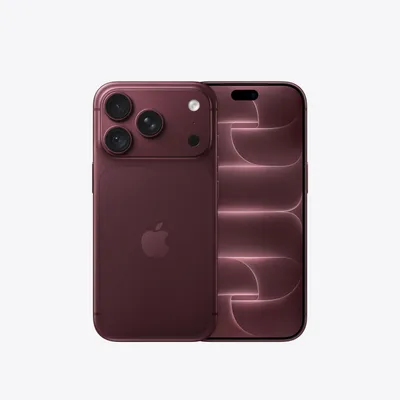 Produktbild von Apple iPhone 18 Pro , 16 cm (6.3"), 2622 x 1206 Pixel, 256 GB, 48 MP, iOS 27, Burgund