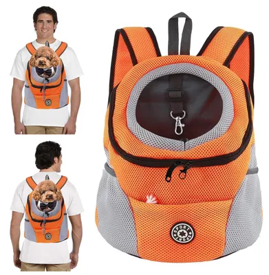 Image de Sac à dos pour chien Ademend, avec fond imperméable
