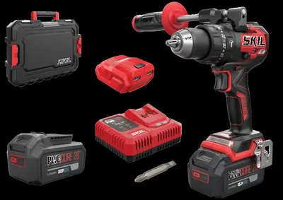 Immagine prodotto di Trapano a percussione a batteria Skil 20V 3085 HB (valigetta 2x4,0Ah)