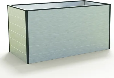 Produktbild von GFP Hochbeet Kräuter-Gemüse-Beet Aluminium CHRISTINA - 150x77x77cm - Aluminium eloxiert