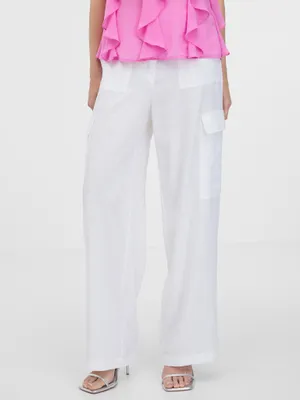 Produktbild von Orsay Weiße Damen-Hose mit weitem Bein 637348