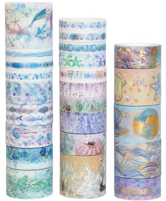Obrázok produktu pre Sada 24 roliek washi pásky Zeeleven na kreatívne dekorácie
