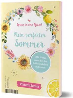 Immagine prodotto di Spring in eine Pfütze! Mein perfekter Frühling/ Mein perfekter Sommer. Wendebuch